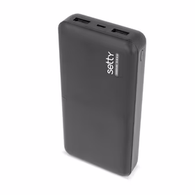 "Setty" maitinimo bankas 20000 mAh SPB-20 juodas