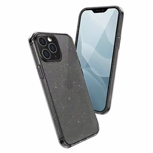 Uniq LifePro Tinsel dėklas telefonui iPhone 12 Pro Max - juodas