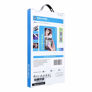 5D Mr. Monkey apsauginis stiklas – Samsung Galaxy S24 Ultra skaidrus (UV stiklas)