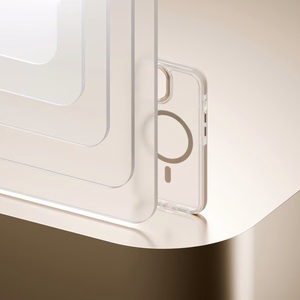 Etteri Icy Mag dėklas telefonui iPhone 16 Pro Max 6,9" auksinis