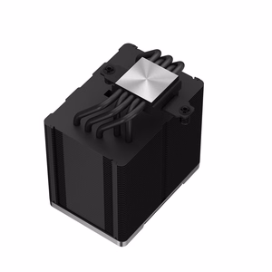 DeepCool AK500 ZERO DARK procesoriaus oro aušintuvas 12 cm juodas