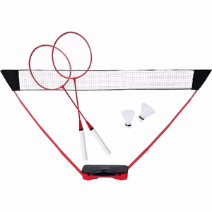 Donnay nešiojamas 5 dalių badmintono rinkinys lagaminėlyje