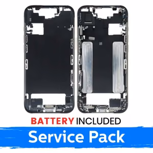 Mid-Frame Housing Apple iPhone Air Back Housing + Battery / Light Gold / (Service Pack)