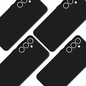 3mk Matt Case Pro dėklas telefonui Samsung Galaxy S23 FE - matinės juodos spalvos