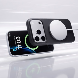 Benks Magnetic Vita Pro Silicone Dėklas (A069) Iphone 17 Pro mėlynas (Camera Control Button)