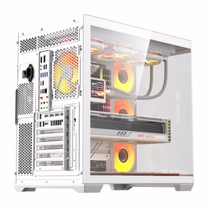 DarkFlash C280 computer case (white) + 7 fans