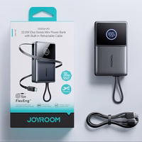 Išorinė baterija Power Bank Joyroom JR-PR1 22.5W 10000mAh juoda