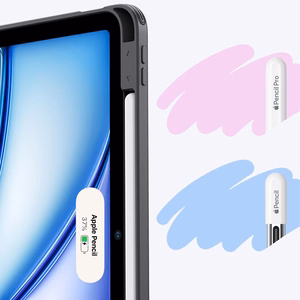 ESR Atverčiamas hibridinis dėklas iPad 10.9" 2020-2022 (4/5 gen.) / 11" 2024-2025 (6/7 gen.) - juodas