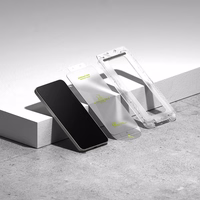 Ringke Easy Slide 2-jų pakuotė grūdinto stiklo Samsung Galaxy S25