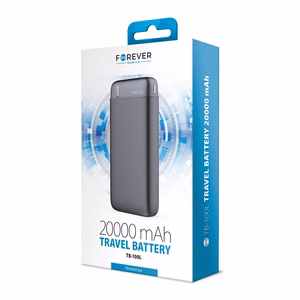 Forever išorinė baterija TB-100L 20000 mAh juodas