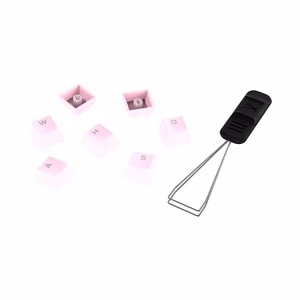 Klaviatūros žaidimų klavišų dangteliai Rožiniai 519T9AA HyperX