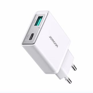 Įkroviklis Joyroom Super Slim (TCF14) (1xUSB-C;1xUSB 3A 20W) baltas