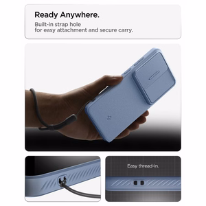 Spigen Optik Armor dėklas skirtas Samsung Galaxy S26 Ultra - mėlynas