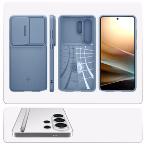 Spigen Optik Armor dėklas skirtas Samsung Galaxy S26 Ultra - mėlynas