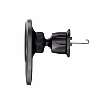 Tech-Protect MM15W-V1 automobilinis telefono laikiklis su MagSafe 15W indukciniu įkrovikliu, tvirtinamas prie oro angos - juodas