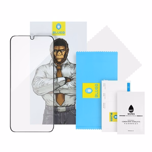 LCD apsauginis stikliukas 5D Mr. Monkey Glass (Strong Lite) Samsung S942 S26 juodas
