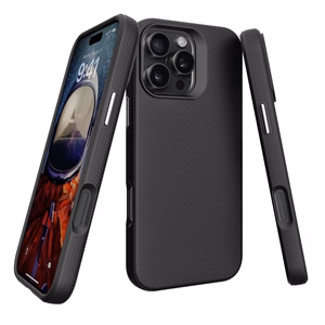 Dėklas Perfectionists Triangle Mag Case Apple iPhone 17 juodas