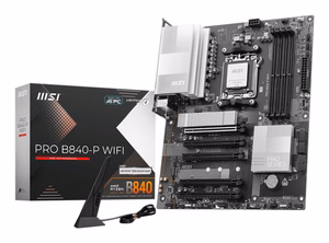 MSI PRO B840-P WIFI pagrindinė plokštė AMD B840 Socket AM5 ATX