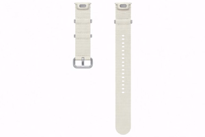 Ремешок ET-SOL30SWE Samsung Galaxy Watch 4/4 Classic/5/5 Pro/6/6 Classic/7/FE стильный спортивный ремешок S/M кремовый