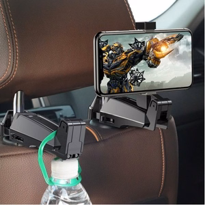 Automobilinis Laikiklis Baseus Headrest Holder (tinka: 4.0 - 6.5 col.) (Nemagnetinis/Sėdynės atrama)