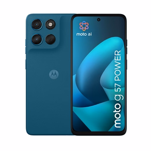 Motorola moto g57 power 17,1 cm (6.72") Dviguba SIM jungtis Android 16.0 5G C tipo USB 12 GB 256 GB 7000 mAh Mėlyna