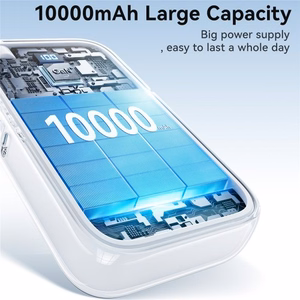 Išorinė baterija Joyroom „JR-PR2L“ rožinė 10000mAh (35W)