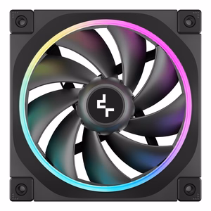 DeepCool FL12 kompiuterio korpuso ventiliatorius 12 cm juodas 1 vnt.