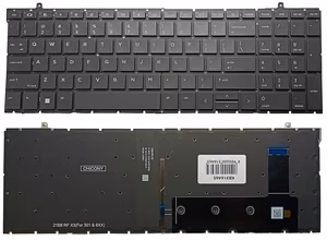 Klaviatūra HP Elitebook 860 G9, 865 G9, 860 G10, 865 G10, su pašvietimu, US