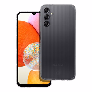 FORCELL F-PROTECT Ilgai išliekantis itin plonas dėklas telefonui SAMSUNG A14 4G / A14 5G skaidrus