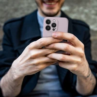 Silikoninis magnetinis dėklas, skirtas SAMSUNG A36, rožinis