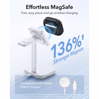 ESR Orbit HaloLock MagSafe dėklas AirPods Pro 3 juodas