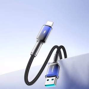 USB laidas Joyroom S-A42 juodas Lightning 120cm