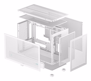 DeepCool CH260 „Micro Tower“ Balta