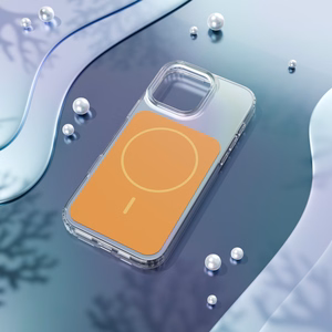 Etteri Hidden Pearl dėklas iPhone 16 6,1" oranžinis