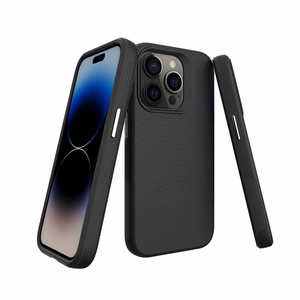 Vmax Trikampio formos dėklas telefonui iPhone 15 Plus 6,7 rožinė auksinė spalva