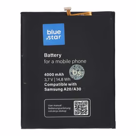 Baterija Samsung A20 / A30 / A30S / A50 4000 mAh Blue Star Premium