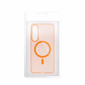 Dėklas Samsung A27 Go Orange suderinamas su MagSafe kosminis oranžinis