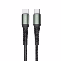 JELLICO Laidas B10 USB-C - USB-C PD 60W 1M juodas