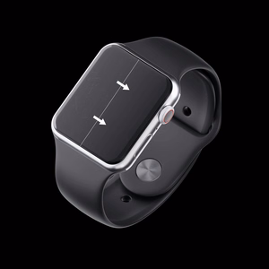 LCD apsauginė plėvelė 3mk Watch ARC Apple Watch 7/8 45mm 3vnt