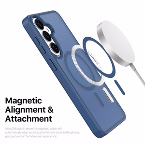Чехол Dux Ducis Yind MagSafe для Samsung S947 S26 Plus тёмно-синий