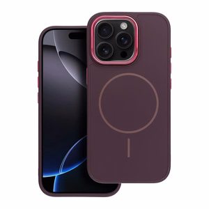 FRAME MAG COVER dėklas telefonui IPHONE 16e (SE 4 2025) violetinis