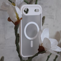 Liavec minkštas dėklas skirtas Iphone 17 Air baltas