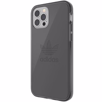 Adidas OR Apsauginis skaidrus dėklas iPhone 12 / iPhone 12 Pro - juodas