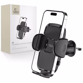 Tech-Protect V3 automobilinis laikiklis telefonui ventiliacijos angai - juodas