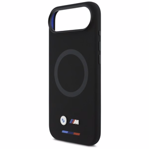 BMW M Silicon Logo MagSafe Dėklas for iPhone Air - juodas