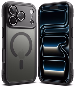 Ringke Fusion Bold Magnetic MagSafe dėklas iPhone 18 Pro Max / 17 Pro Max, matinis juodas