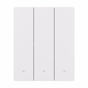 Išmanusis jutiklinis sieninis jungiklis Sonoff ZBM5-3C-80W (3 kanalai) Zigbee