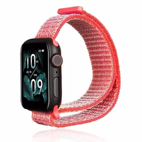 Beline Dirželis Apple Watch Nylon 38/40/41mm rožinis