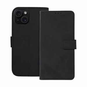 TENDER knygos dėklas telefonui IPHONE 15 juodas