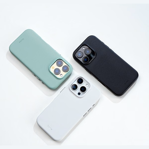 Benks magnetinis Vita Pro silikoninis dėklas telefonui, skirtas Iphone 16 Pro, pilkas